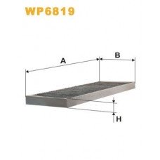 Φίλτρο αέρα εσωτερικού χώρου OPEL VECTRA 1996 - 1998 ( B ) WIX FILTERS WP6819