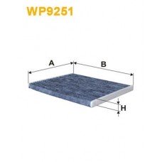 Φίλτρο αέρα εσωτερικού χώρου OPEL CORSA 2006 - 2011 ( D ) WIX FILTERS WP9251