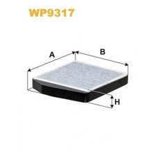 Φίλτρο αέρα εσωτερικού χώρου LANCIA MUSA 2004 - 2007 WIX FILTERS 0