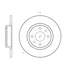 Δισκόπλακες FIAT BRAVA 1995 - 2003 ( 182 ) WOKING D6191.00