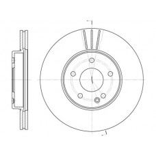 Δισκόπλακες MERCEDES C CLASS 1993 - 1995 ( W202 ) WOKING D6313.10