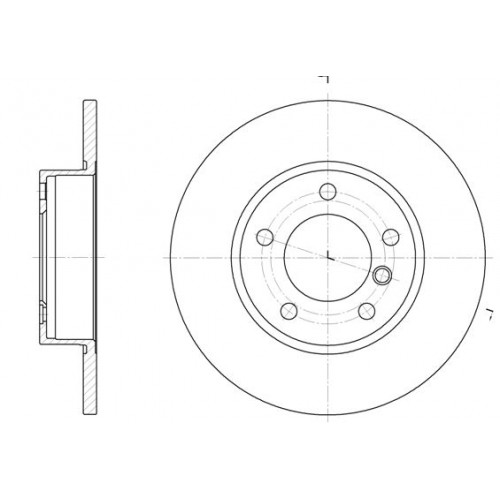 Δισκόπλακες BMW Z3 1996 - 2003 ( E36/8 ) WOKING D6323.00