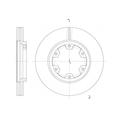 Δισκόπλακες NISSAN TERRANO 1996 - 1999 ( R20 ) WOKING D6466.10 Δισκόπλακες NISSAN TERRANO 1996 - 1999 ( R20 ) WOKING D6466.10