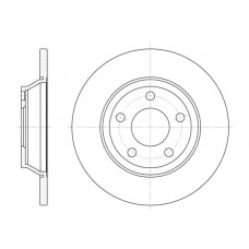 Δισκόπλακες AUDI A4 1995 - 1998 ( 8D ) WOKING D6472.00