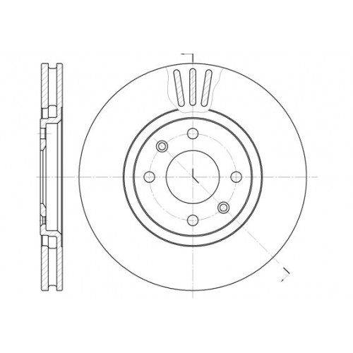 Δισκόπλακες SUZUKI JIMNY 1998 - 2005 ( SN ) WOKING D6486.10