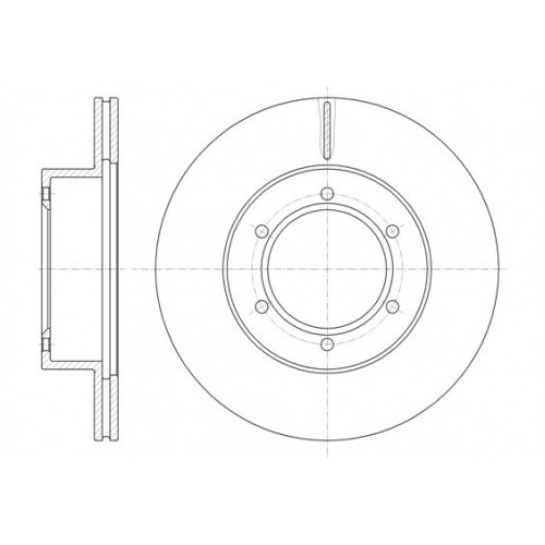 Δισκόπλακες TOYOTA 4RUNNER 1988 - 1996 WOKING D6497.10 Δισκόπλακες TOYOTA 4RUNNER 1988 - 1996 WOKING D6497.10