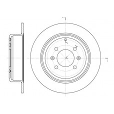 Δισκόπλακες PEUGEOT 406 1996 - 1999 ( 8B ) WOKING D6498.00