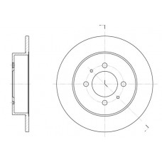 Δισκόπλακες NISSAN ALMERA 1995 - 1998 ( N15 ) WOKING D6531.00