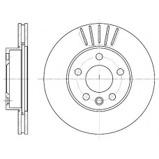 Δισκόπλακες VW SHARAN 2000 - 2010 ( 7M ) WOKING D6551.10