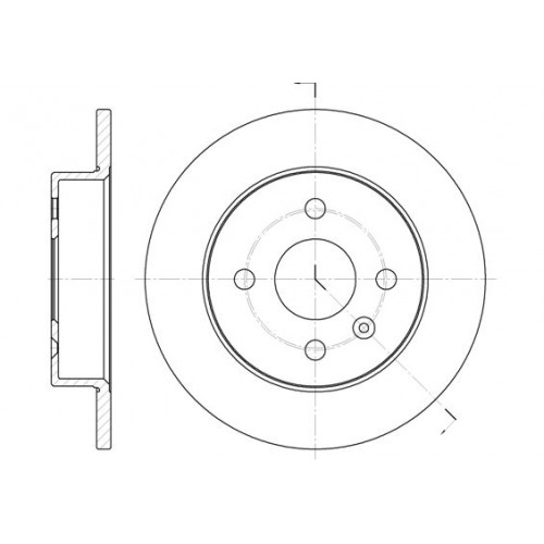 Δισκόπλακες OPEL ASTRA 2004 - 2007 ( H ) WOKING D6570.00 Δισκόπλακες OPEL ASTRA 2004 - 2007 ( H ) WOKING D6570.00