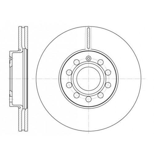 Δισκόπλακες SUZUKI GRAND VITARA 2006 - 2009 ( JB ) WOKING D6648.10