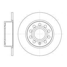Δισκόπλακες MERCEDES A CLASS 2004 - 2008 ( W169 ) WOKING D6649.00