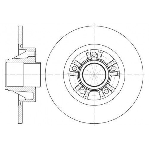 Δισκόπλακες NISSAN PRIMASTAR 2001 - 2006 ( X83 ) WOKING D6733.00 Δισκόπλακες NISSAN PRIMASTAR 2001 - 2006 ( X83 ) WOKING D6733.00