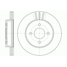 Δισκόπλακες NISSAN ALMERA 1995 - 1998 ( N15 ) WOKING D6761.10