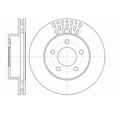 Δισκόπλακες JEEP CHEROKEE 2002 -2005 ( KJ ) WOKING D6895.10