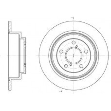 Δισκόπλακες SUBARU FORESTER 2000 - 2002 ( SF ) WOKING D6398.00