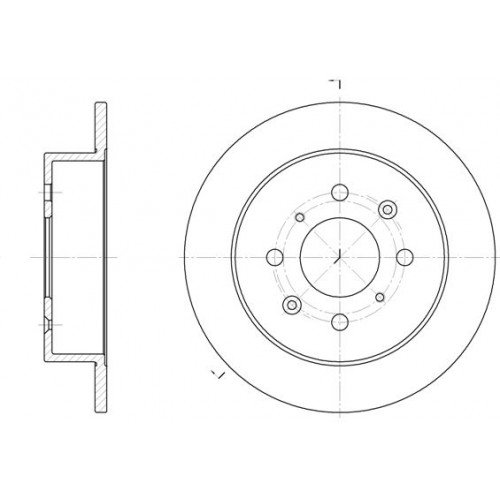 Δισκόπλακες HONDA CIVIC 1990 -1992 ( EC / D / E / F ) WOKING D6521.00 Δισκόπλακες HONDA CIVIC 1990 -1992 ( EC / D / E / F ) WOKING D6521.00