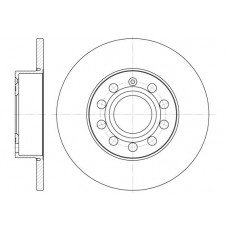 Δισκόπλακες MERCEDES A CLASS 2004 - 2008 ( W169 ) WOKING D6650.00