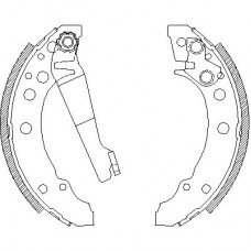 Θερμουίτ/Σιαγώνα VW GOLF 1984 - 1992 ( Mk2 ) WOKING Z4045.00