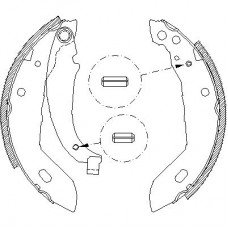 Θερμουίτ/Σιαγώνα PEUGEOT 205 1983 - 1992 ( 741 ) WOKING Z4083.00