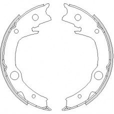 Χειρόφρενο TOYOTA CELICA 2002 - 2005 ( T230 ) WOKING Z4729.00