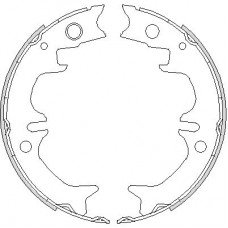 Χειρόφρενο TOYOTA CELICA 1991 - 1994 ( T180 ) WOKING Z4731.00