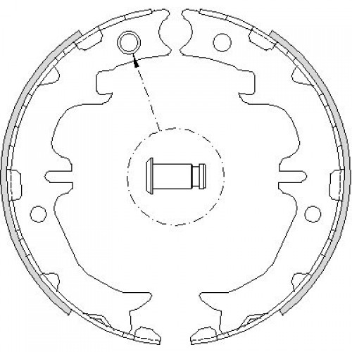 Χειρόφρενο TOYOTA RAV-4 2000 - 2003 ( XA20 ) WOKING Z4742.00