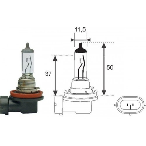 Λυχνία προβολέα MAGNETI MARELLI 2547100000