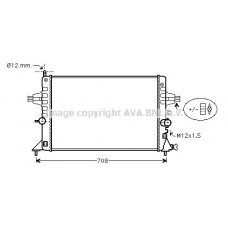 Ψυγείο Νερού OPEL ZAFIRA 1999 - 2002 ( A ) 013706380