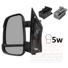 Καθρέπτης Μηχανικός Με Φλας PEUGEOT BOXER 2006 - 2014 Αριστερά 020107484