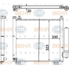 Ψυγείο A/C (Εξωτερικό) SUZUKI IGNIS 2003 - 2008 ( RM ) 020406420