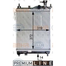 Ψυγείο Νερού HYUNDAI GETZ 2002 - 2005 ( TB ) 022106300