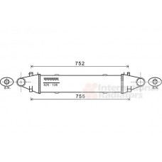 Ψυγείο Intercooler MERCEDES E CLASS 2009 - 2012 ( W212 ) 022306220