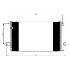 Ψυγείο A/C (Εξωτερικό) TOYOTA AVENSIS 2006 - 2008 ( T250 ) 023206410