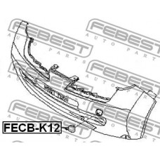 Κάλυμμα Γάντζου Προφυλακτήρα NISSAN MICRA 2005 - 2011 ( K12 ) Εμπρός 024407835