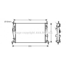 Ψυγείο Νερού FORD FOCUS 2004 - 2008 (MK2A) 024706330