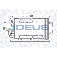 Ψυγείο A/C (Εξωτερικό) OPEL ZAFIRA 2005 - 2008 ( B ) 026706425