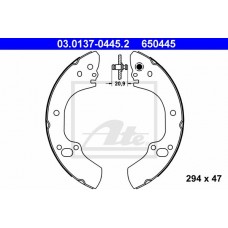 Θερμουίτ/Σιαγώνα ISUZU D-MAX ( 8DH ) 2002 - 2007 ATE 03.0137-0445.2