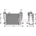 Ψυγείο Intercooler RENAULT MODUS 2005 - 2008 ( FP ) ( JP ) 031006230
