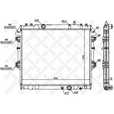 Ψυγείο Νερού TOYOTA HILUX 2005 - 2009 ( KUN15/25 ) 032106310