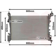 Ψυγείο Νερού OPEL CORSA 2006 - 2011 ( D ) 032806330