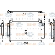Ψυγείο A/C (Εξωτερικό) MAZDA CX7 2007 - 2010 ( ER ) 036306400