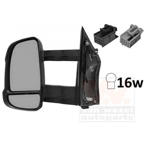 Καθρέπτης Μηχανικός Με Φλας CITROEN JUMPER 2014 - Αριστερά 036907494