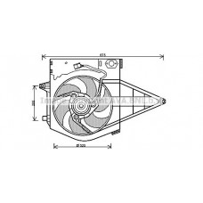 Βεντιλατέρ Νερού CITROEN EVASION 1994 - 2002 ( 22 ) ( U6 ) 041506440