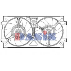 Βεντιλατέρ Νερού SEAT IBIZA 1997 - 1998 ( 6K ) VALEO 042806460