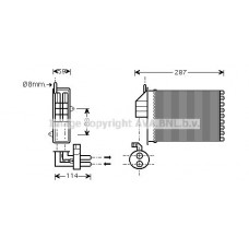 Ψυγείο Καλοριφέρ FIAT SEICENTO 1998 - 2001 ( 187 ) 043406500