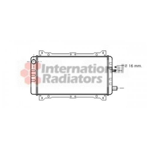 Ψυγείο Νερού FORD ESCORT 1981 - 1985 MK3 053506310