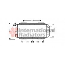 Ψυγείο Νερού FORD FIESTA 1978 - 1983 ( Mk1 )( GFBT ) 054906300