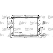 Ψυγείο Νερού PORSCHE CAYENNE 2003 - 2007 ( 955 ) BEHR 056106305