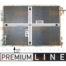 Ψυγείο A/C (Εξωτερικό) KIA SORENTO 2002 - 2007 ( JC ) 056606400